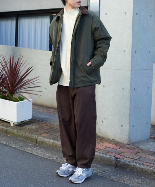 SETUP7(セットアップセブン)の「【SETUP7】メランジ起毛バルーンパンツ 2410-5712 MNY(その他パンツ・メンズ・ブラック/アイボリー/ブラウン/ベージュ・L/LL/M)」の9枚目の写真