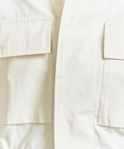 BEAUTY&YOUTH UNITED ARROWS(ビューティーアンドユースユナイテッドアローズ)の「M-65ミリタリージャケット&ベスト -2WAY/ウォッシャブル-(ミリタリージャケット・レディース・オフホワイト/ブラック/オリーブ・S/M)」の12枚目の写真