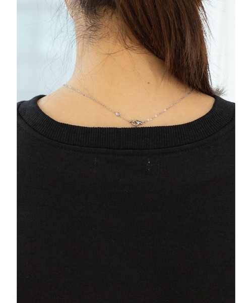 Adoon plain（アドーンプレーン）の「スウェットロングワンピース（ワンピース・レディース・ダークパープル/ブラック・LARGE/MEDIUM）」の21枚目の写真