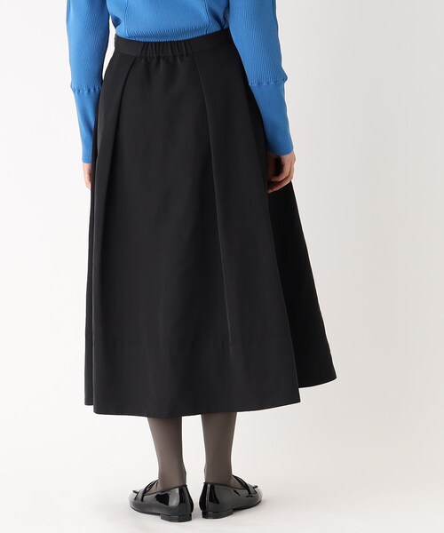 OPAQUE.CLIP（オペークドットクリップ）の「◆グログランタックフレアスカート（スカート・レディース・ライトグレー/ブラック/ブルー・38/40）」の21枚目の写真