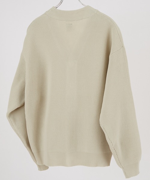 improves（インプローブス）の「【improves】オーバーサイズ ニット カーディガン（カーディガン/ボレロ・メンズ・ダークブルー/チャコール/アイボリー/カーキ・LARGE/X-LARGE/MEDIUM）」の14枚目の写真