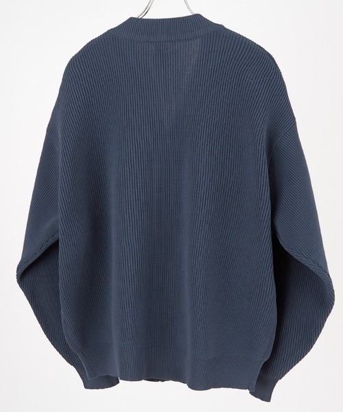 improves（インプローブス）の「【improves】オーバーサイズ ニット カーディガン（カーディガン/ボレロ・メンズ・ダークブルー/チャコール/アイボリー/カーキ・LARGE/X-LARGE/MEDIUM）」の20枚目の写真