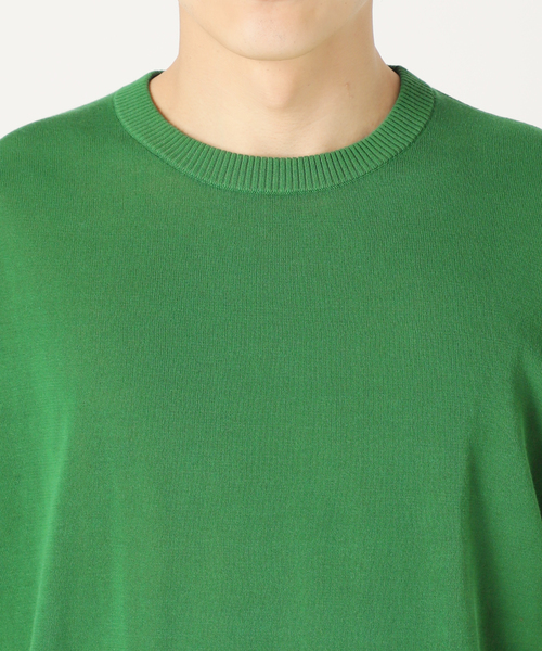 セール】【FOLL / フォル】ツイステッドコットンニットTシャツ