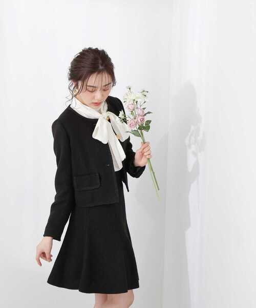 PROPORTION BODY DRESSING（プロポーションボディドレッシング）の「ボウタイブラウス / 1213110201（シャツ/ブラウス・レディース・ホワイト系その他/グレー/ブルー系その他・MEDIUM/SMALL）」の9枚目の写真