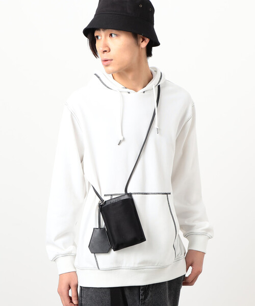 Purple&Yellow(パープルアンドイエロー)の「マルチショルダーバッグ(ショルダーバッグ・メンズ・ブラック/ワンウォッシュ・FREE)」の2枚目の写真