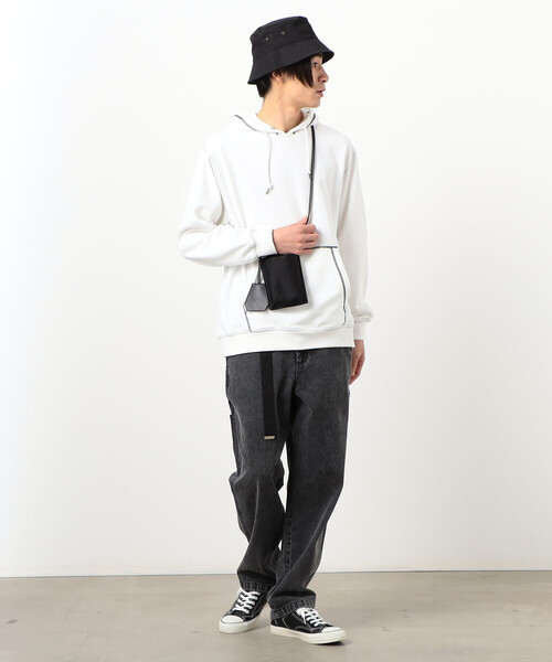 Purple&Yellow(パープルアンドイエロー)の「マルチショルダーバッグ(ショルダーバッグ・メンズ・ブラック/ワンウォッシュ・FREE)」の3枚目の写真