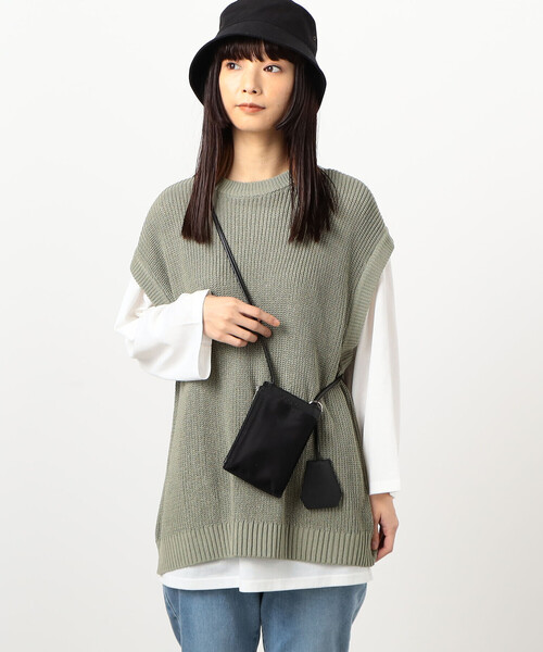 Purple&Yellow(パープルアンドイエロー)の「マルチショルダーバッグ(ショルダーバッグ・メンズ・ブラック/ワンウォッシュ・FREE)」の5枚目の写真