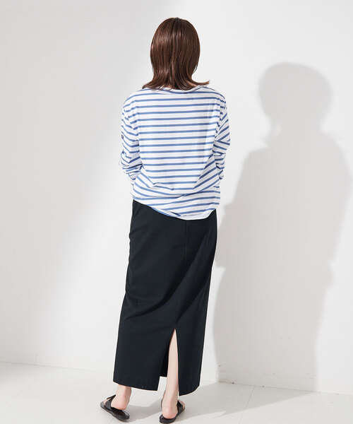 IENA（イエナ）の「クリアコットンスカート（スカート・レディース・チャコールグレー/ブラック/アイボリー・34/36/38）」の17枚目の写真