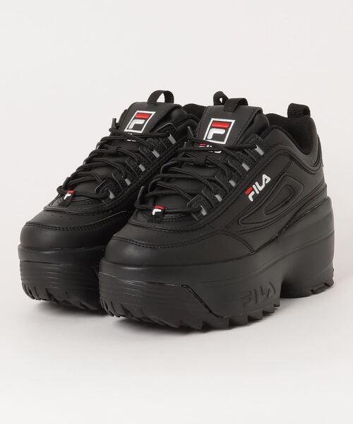 FILA(フィラ)の「FILA/フィラ レディース スニーカー Disruptor2 Wedge ディスラプター2 ウェッジ 厚底 脚長 WFW22044(スニーカー・レディース・ブラック×ブラック/ホワイト×ネイビー・23.5cm/24.5cm/23.0cm/22.5cm/24.0cm/25.0cm)」の7枚目の写真