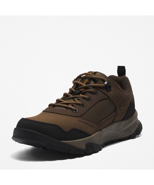 Timberland（ティンバーランド）の「メンズ リンカーン ピーク ライト ロー レザー アンド ファブリック ハイカー - ココア（ブーツ・メンズ・ダークブラウン・27.5cm/28.5cm/26.5cm/25.5cm/30.0cm/27.0cm/25.0cm/29.0cm/26.0cm/28.0cm）」の8枚目の写真