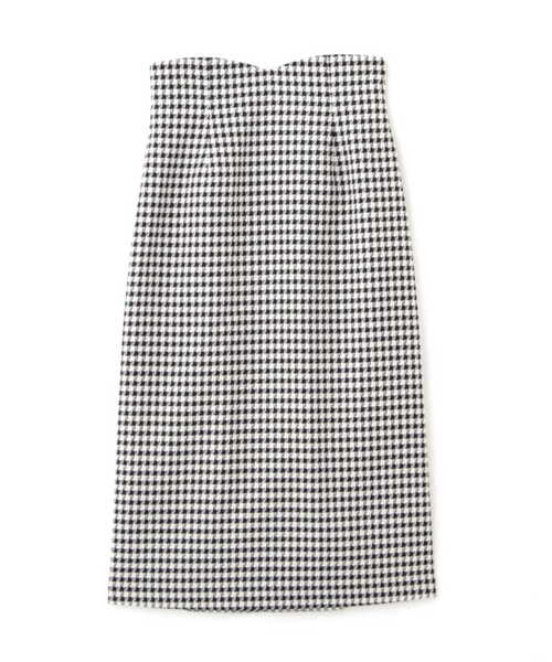 PROPORTION BODY DRESSING（プロポーションボディドレッシング）の「ギンガムチェックハートカットタイトスカート / 1213120306（スカート・レディース・ブルー/ブラック・MEDIUM/SMALL）」の3枚目の写真