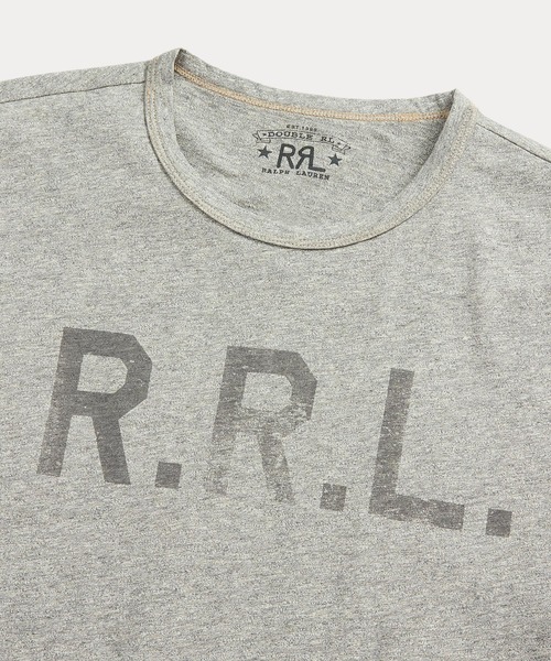 ロゴ ジャージー Tシャツ（Tシャツ/カットソー）｜RRL（ダブル アール