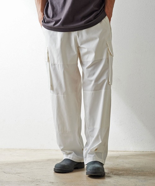 ARMY TWILL(アーミーツイル)の「ARMY TWILL Cotton/Polyester Plain FRA Cargo Pants AM-2315002(カーゴパンツ・メンズ・ホワイト/カーキ/ブラック・M/L)」の11枚目の写真