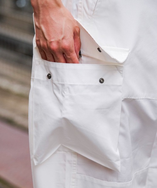 ARMY TWILL(アーミーツイル)の「ARMY TWILL Cotton/Polyester Plain FRA Cargo Pants AM-2315002(カーゴパンツ・メンズ・ホワイト/カーキ/ブラック・M/L)」の9枚目の写真
