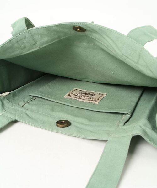 欧州航路（オウシュウコウロ）の「【欧州航路】オーガニックコットン キャットアートトートバッグ（トートバッグ・レディース・グリーン/ブルー/グレー・FREE）」の6枚目の写真