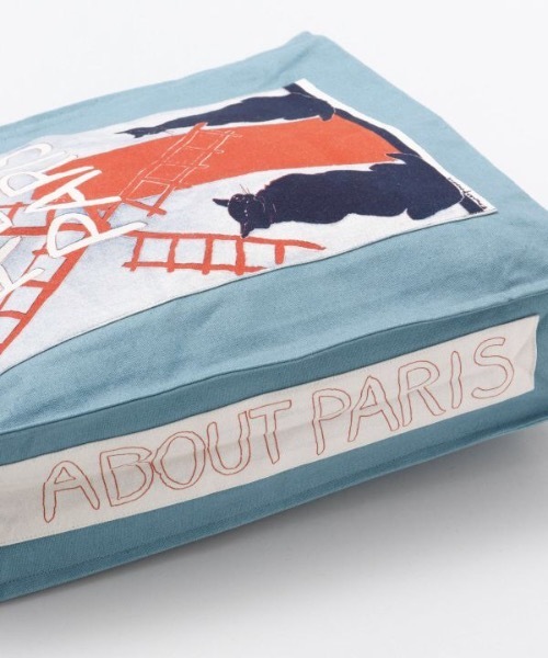 欧州航路（オウシュウコウロ）の「【欧州航路】オーガニックコットン キャットアートトートバッグ（トートバッグ・レディース・グリーン/ブルー/グレー・FREE）」の11枚目の写真