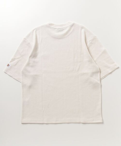 Dickies（ディッキーズ）の「【Dickies】ワッフル袖リブTシャツ 3278-5429（Tシャツ/カットソー・メンズ・ベージュ/ネイビー/ブラック/アイボリー・L/M/XL）」の15枚目の写真