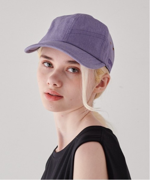 EDWIN（エドウィン）の「【EDWIN】エドウィン カラーデニム キャップ TWILL BASEBALL CAP ローキャップ バックストラップ（キャップ・レディース・ブラック/パープル/ネイビー/ベージュ・フリー）」の10枚目の写真
