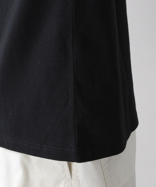 SIGNAL SPORTS(シグナルスポーツ)の「【SIGNAL SPORTS】ワンポイント刺繍/ビッグシルエットTシャツ(Tシャツ/カットソー・メンズ・ホワイト/ホワイト系その他/ブラック/イエロー/ブルー/グリーン・MEDIUM/LARGE)」の18枚目の写真