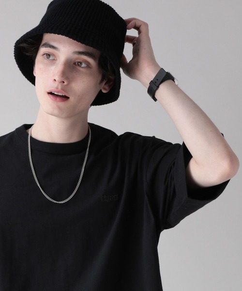 SIGNAL SPORTS(シグナルスポーツ)の「【SIGNAL SPORTS】ワンポイント刺繍/ビッグシルエットTシャツ(Tシャツ/カットソー・メンズ・ホワイト/ホワイト系その他/ブラック/イエロー/ブルー/グリーン・MEDIUM/LARGE)」の14枚目の写真