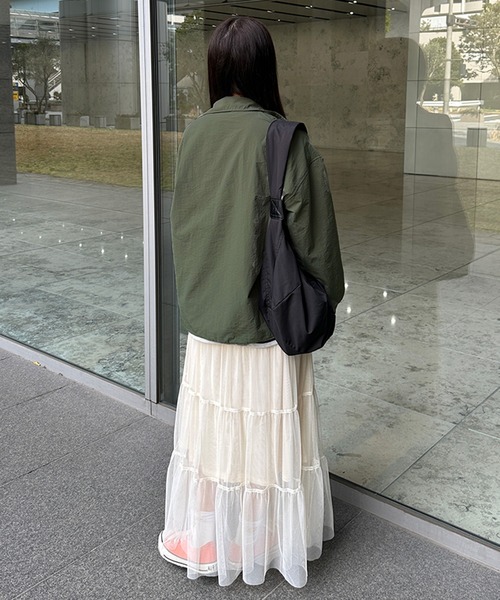 kutir(クティール)の「アノラックブルゾン(ブルゾン・レディース・ラベンダー/イエロー/カーキ・FREE)」の8枚目の写真
