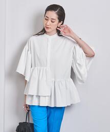 UNITED ARROWS | P イレギュラーペプラム ブラウス(シャツ/ブラウス)