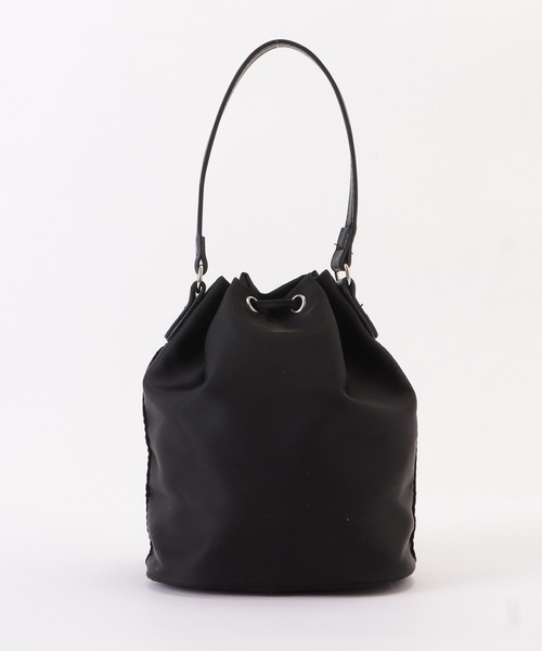 Lace Ladies(レースレディース)の「巾着型多ポケット2WAYショルダーバッグ(ショルダーバッグ・レディース・ブラック・FREE)」の9枚目の写真