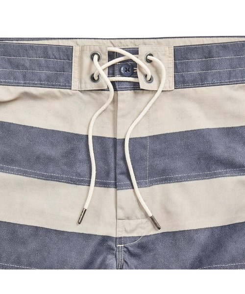 RRL（ダブル アール エル）の「ストライプド ツイル ショートパンツ