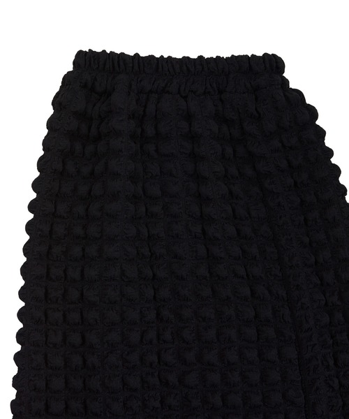 PUNYUS(プニュズ)の「ポップコーンスリットロングスカート(スカート・レディース・ピンク/ライトパープル/ブルー/ブラック・1/2/3/4)」の8枚目の写真