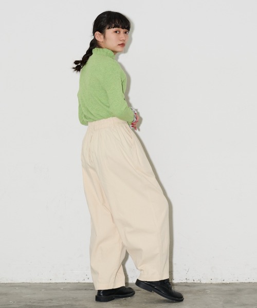MERLOT（メルロー）の「コットンサーカスパンツ（その他パンツ・レディース・ナチュラル/ピンク/イエロー・SMALL/FREE）」の20枚目の写真
