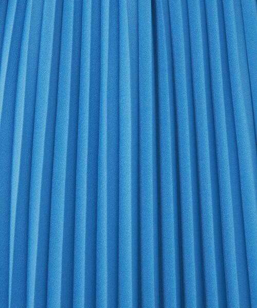 green label relaxing(グリーンレーベルリラクシング)の「アコーディオン プリーツ 無地 / ドット スカート(スカート・レディース・ブラック/ホワイト/コバルトブルー/マスタード・FREE)」の18枚目の写真