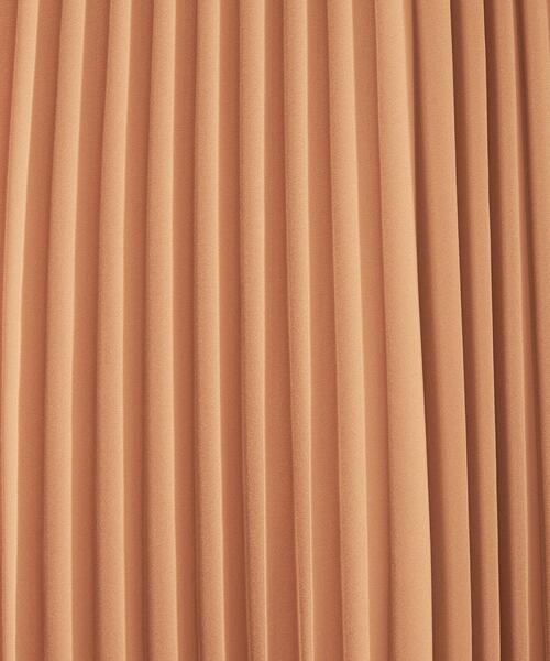 green label relaxing(グリーンレーベルリラクシング)の「アコーディオン プリーツ 無地 / ドット スカート(スカート・レディース・ブラック/ホワイト/コバルトブルー/マスタード・FREE)」の10枚目の写真