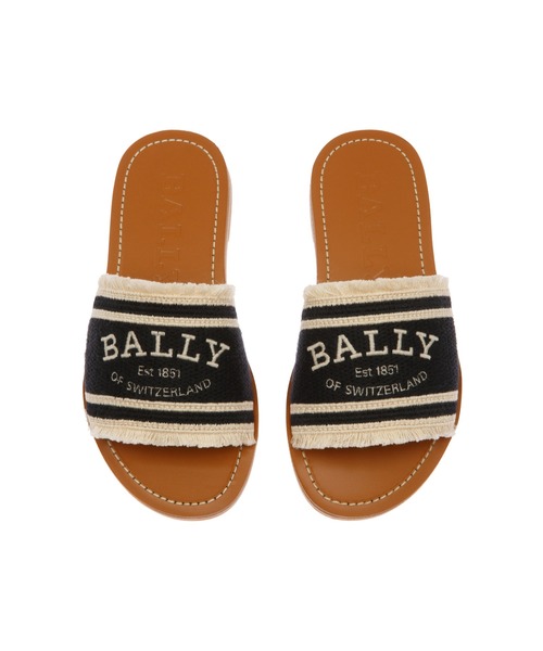 BALLY(バリー)の「BIANKA FLAT(サンダル・レディース・ブラック・35/36/37/38)」の2枚目の写真