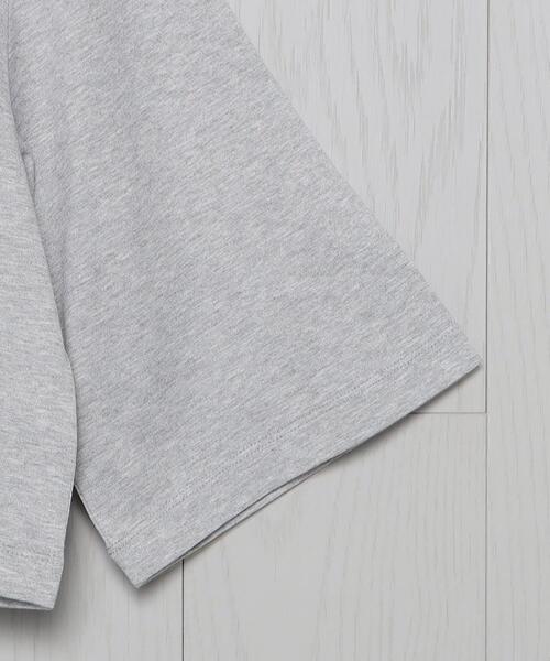 H BEAUTY&YOUTH UNITED ARROWS(エイチビューティーアンドユースユナイテッドアローズ)の「<H>COTTON HIGH GAUGE CLOPPED SHORT SLEEVE/カットソー(Tシャツ/カットソー・レディース・ホワイト/ブラック/グレー・FREE)」の12枚目の写真
