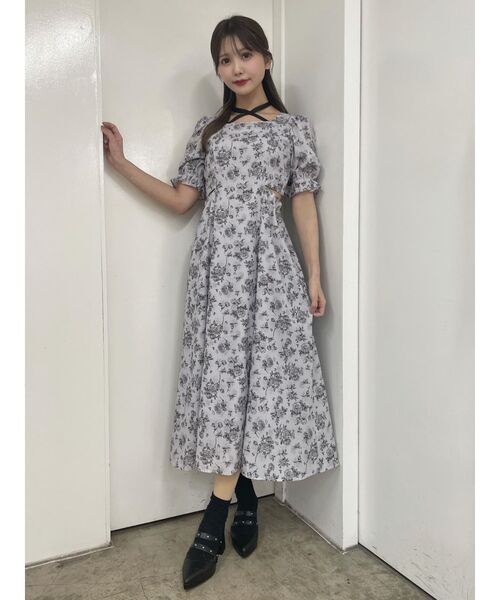 EATME（イートミー）の「トワルドジュイプリントスクエアネック