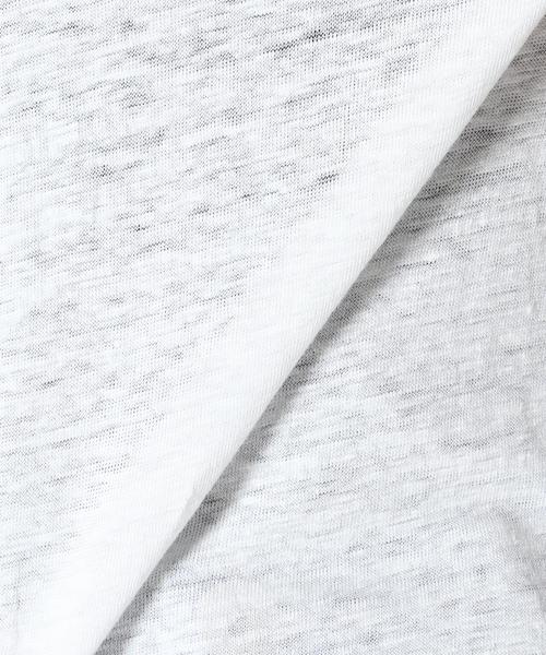 Spick & Span(スピックアンドスパン)の「リネン天竺Tシャツ(Tシャツ/カットソー・レディース・ホワイト/ブラック/グリーン・FREE)」の17枚目の写真