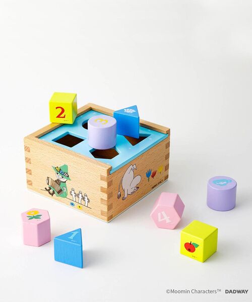 I.D.E.A international（イデアインターナショナル）の「型はめつみ木/ムーミン（その他ベビー用品・レディース・その他・ﾌﾘ-）」の5枚目の写真