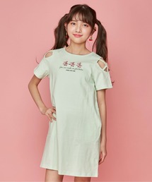 JENNI love（ジェニィラブ）の「防蚊クマトリオ肩あきワンピ（ワンピース・キッズ）」