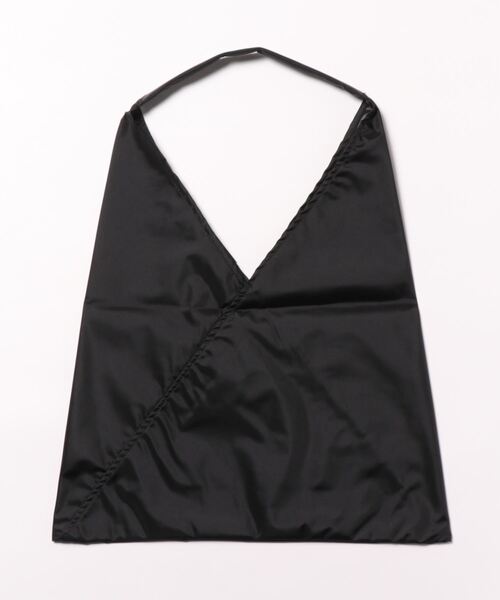 MELO（メロ）の「(MELO)トライアングル型トートバッグ（トートバッグ・レディース・ブラック/ピンク/ブルー・FREE）」の4枚目の写真