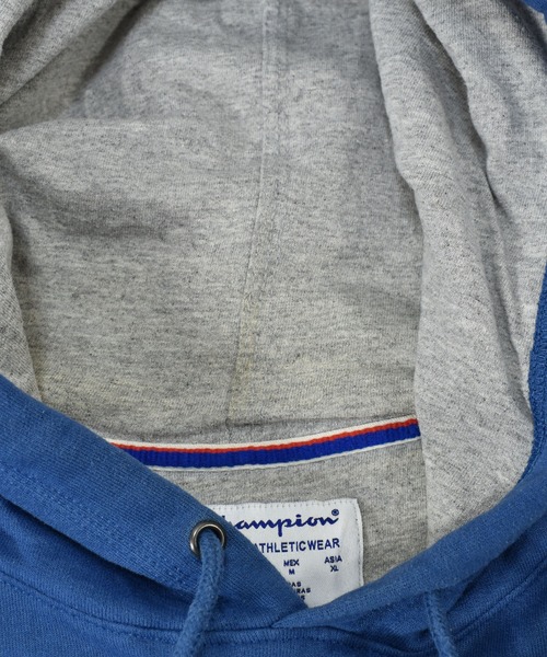Champion(チャンピオン)の「【ヴィンテージ古着】Champion / チャンピオン ロゴ スウェットパーカー(パーカー・メンズ・ブルー・MEDIUM)」の6枚目の写真