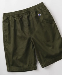 【Champion/チャンピオン】ワンポイントロゴ ワッペンデザイン コットンツイル生地 ショーツ/ショートパンツ
