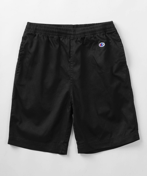 Champion(チャンピオン)の「【Champion/チャンピオン】ワンポイントロゴ ワッペンデザイン コットンツイル生地 ショーツ/ショートパンツ(その他パンツ・メンズ・カーキ/ベージュ/ブラック/ホワイト・M/XL/L)」の5枚目の写真