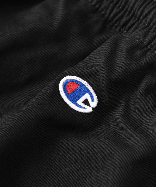 Champion(チャンピオン)の「【Champion/チャンピオン】ワンポイントロゴ ワッペンデザイン コットンツイル生地 ショーツ/ショートパンツ(その他パンツ・メンズ・カーキ/ベージュ/ブラック/ホワイト・M/XL/L)」の8枚目の写真