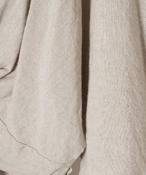 k3&co.（ケイスリーアンドコー）の「SHORT BLOUSE（シャツ/ブラウス・レディース・チャコール/ベージュ・ONE SIZE）」の15枚目の写真