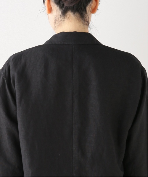 FRAMeWORK（フレームワーク）の「≪追加≫レーヨン麻テーラードジャケット2（テーラードジャケット・レディース・ブラック/ベージュ・36/38）」の19枚目の写真