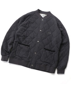 ウェーブキルトスナップボタンカーデ