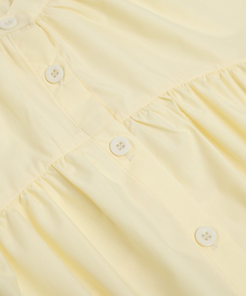 SUGAR BISKET（シュガービスケット）の「ボリューム袖ギャザーブラウス（シャツ/ブラウス・レディース・ブラック/ホワイト/グリーン/イエロー・フリー）」の20枚目の写真