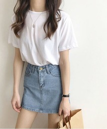 gossip！ロサンゼルス（ゴシップロサンゼルス）の「デニムミニスカート（デニムスカート）」