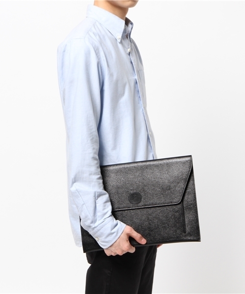 WHO'S WHO gallery（フーズフーギャラリー）の「【TABLETALK】ウェルダークラッチ（クラッチバッグ・メンズ・ベージュ/ネイビー/グレー/ブラック・FREE）」の5枚目の写真