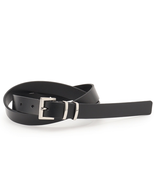 tk.TAKEO KIKUCHI(ティーケータケオキクチ)の「◆シンプルナローレザーベルト(ベルト・メンズ・ブラック/ブラック系/ブラック系1・00)」の7枚目の写真